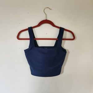 Abercrombie & Fitch YPB Navy Squareneck Tank Small